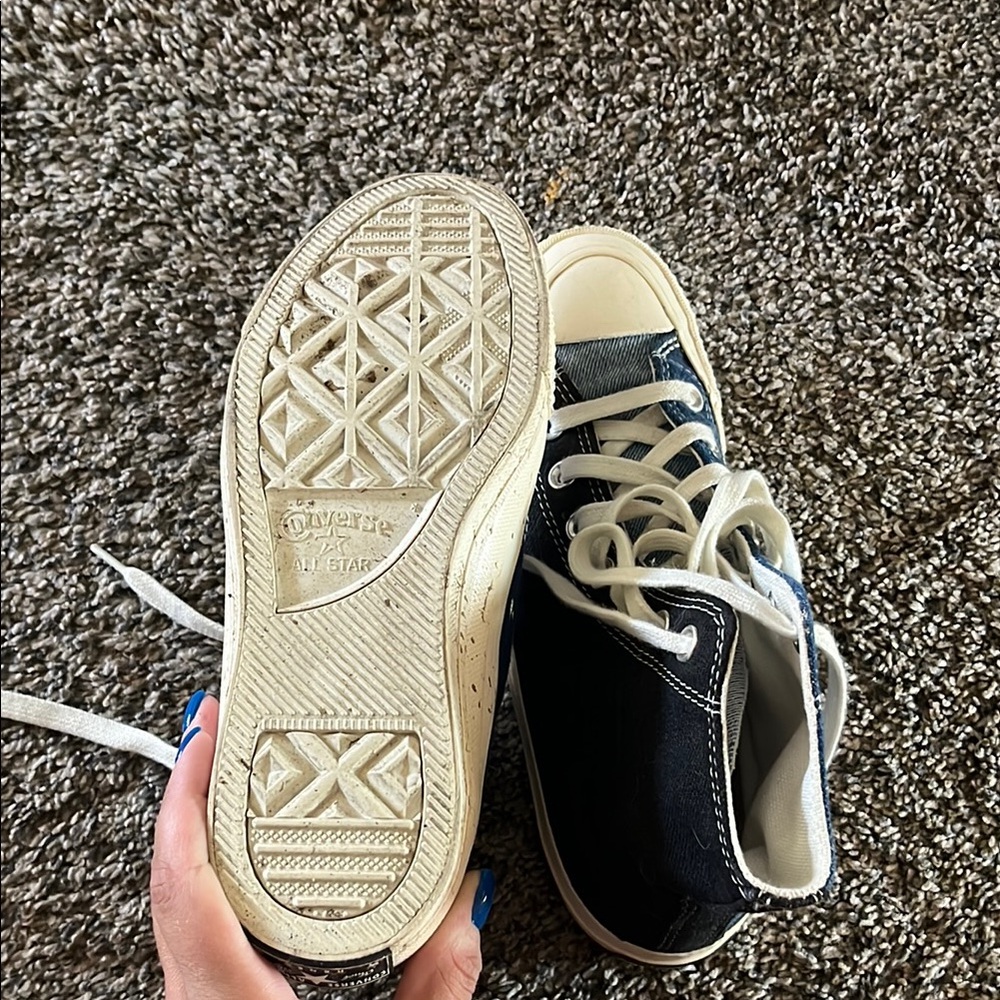 Converse Denim High Tops - Picture 2 of 3